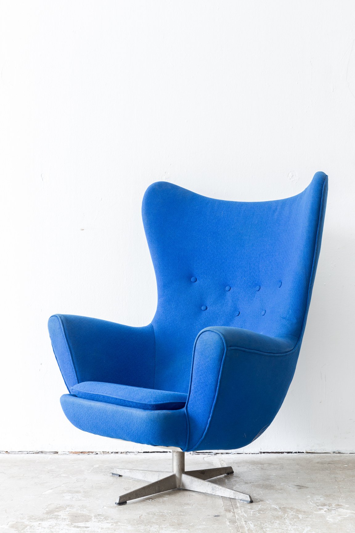 modern Blue Chair